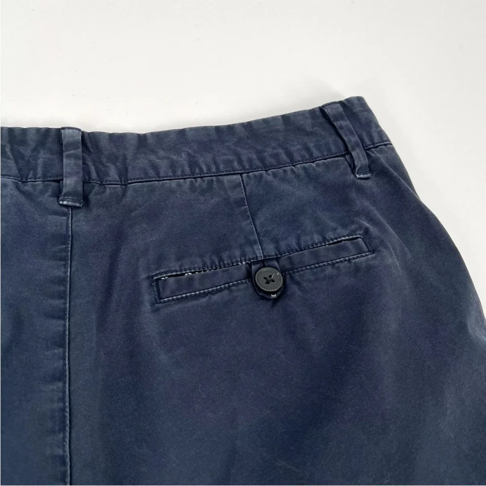 Bonobos Shorts Mens Size 30 Navy Chinos Classic Stretch Cotton Broken-in 11in